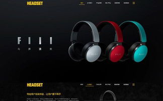 响应式数码科技产品网站模板 高效建站与网络信息服务解决方案